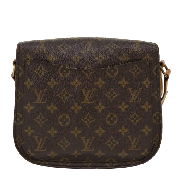 LOUIS VUITTON Monogram Saint Cloud GM Shoulder Bag M51242 LV Auth 38691 - Picture 2 of 10